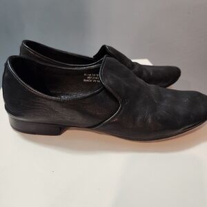 Frye Womens Distressed Leather Ashley Slip On Loafer